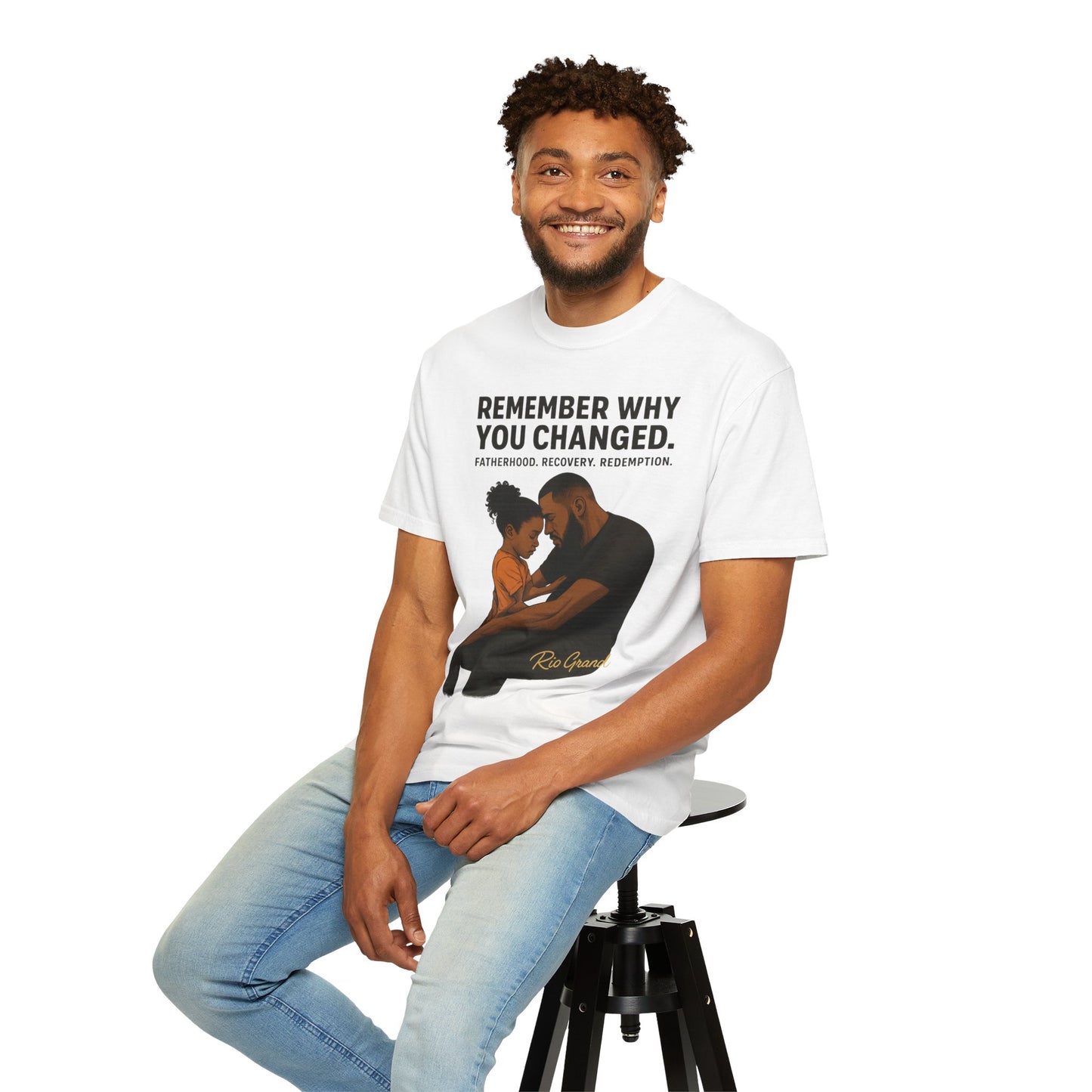"First Hero. Forever Home." — Father & Daughter Legacy Tee