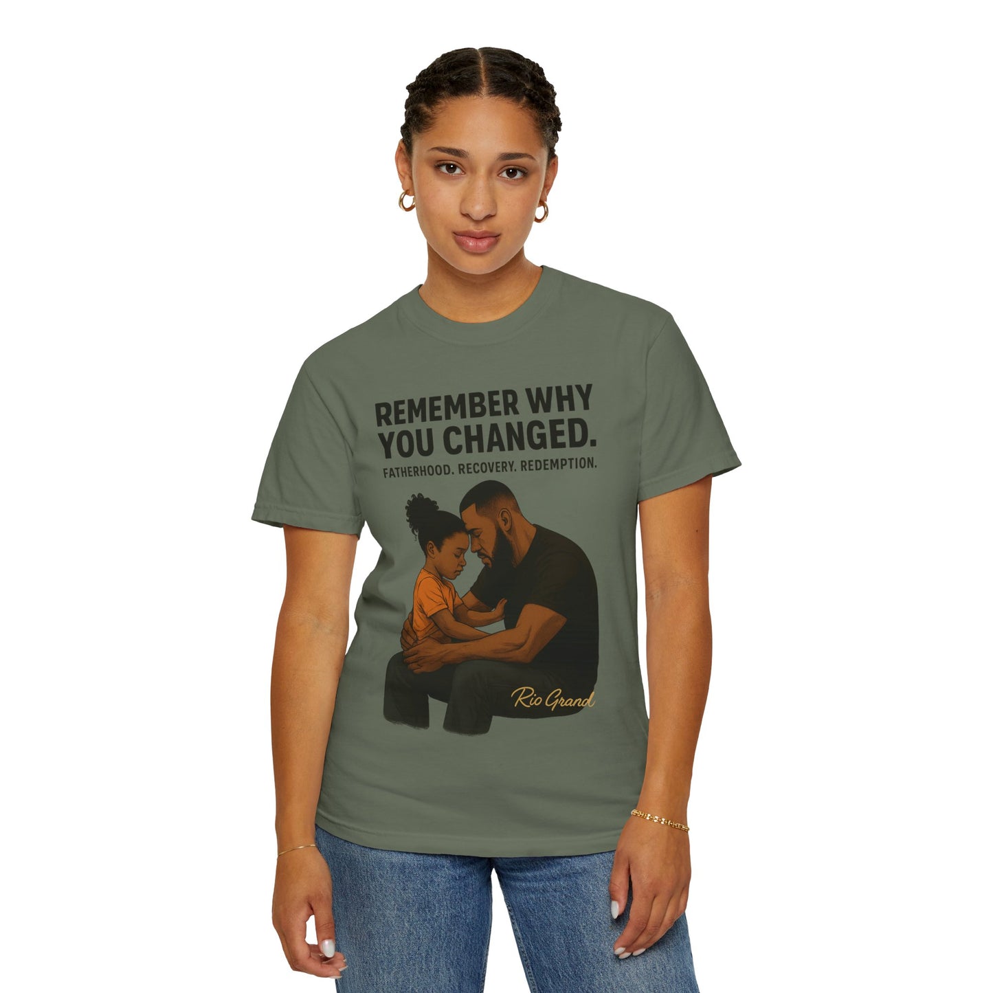 "First Hero. Forever Home." — Father & Daughter Legacy Tee
