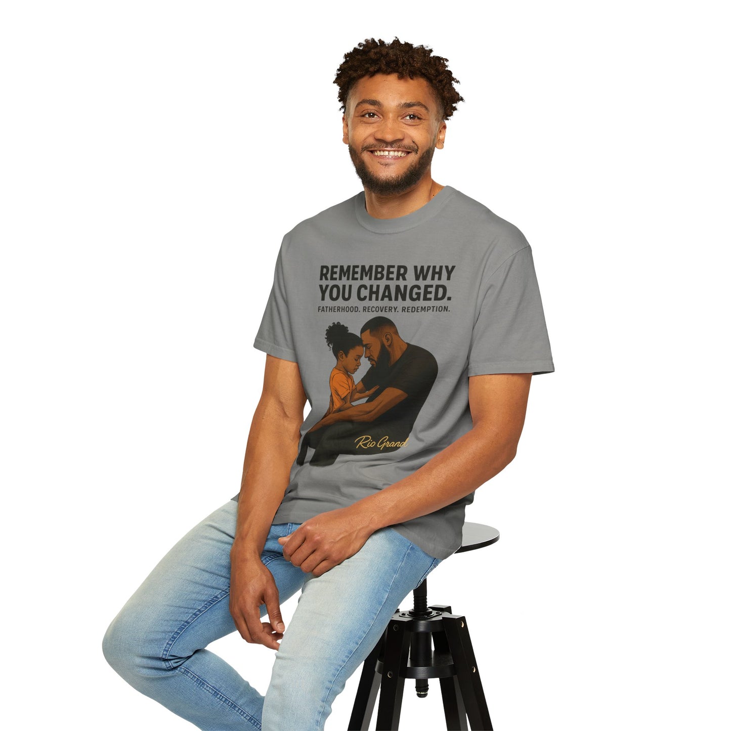 "First Hero. Forever Home." — Father & Daughter Legacy Tee