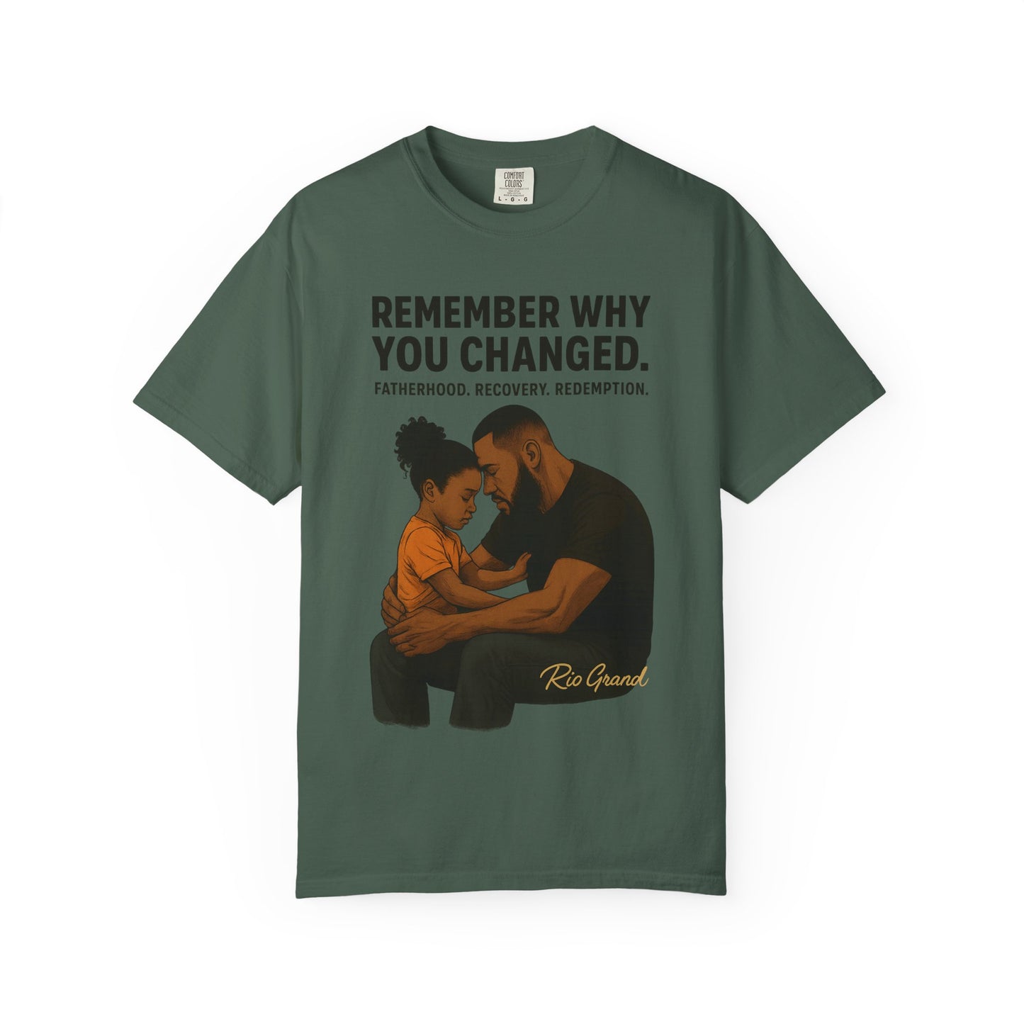 "First Hero. Forever Home." — Father & Daughter Legacy Tee