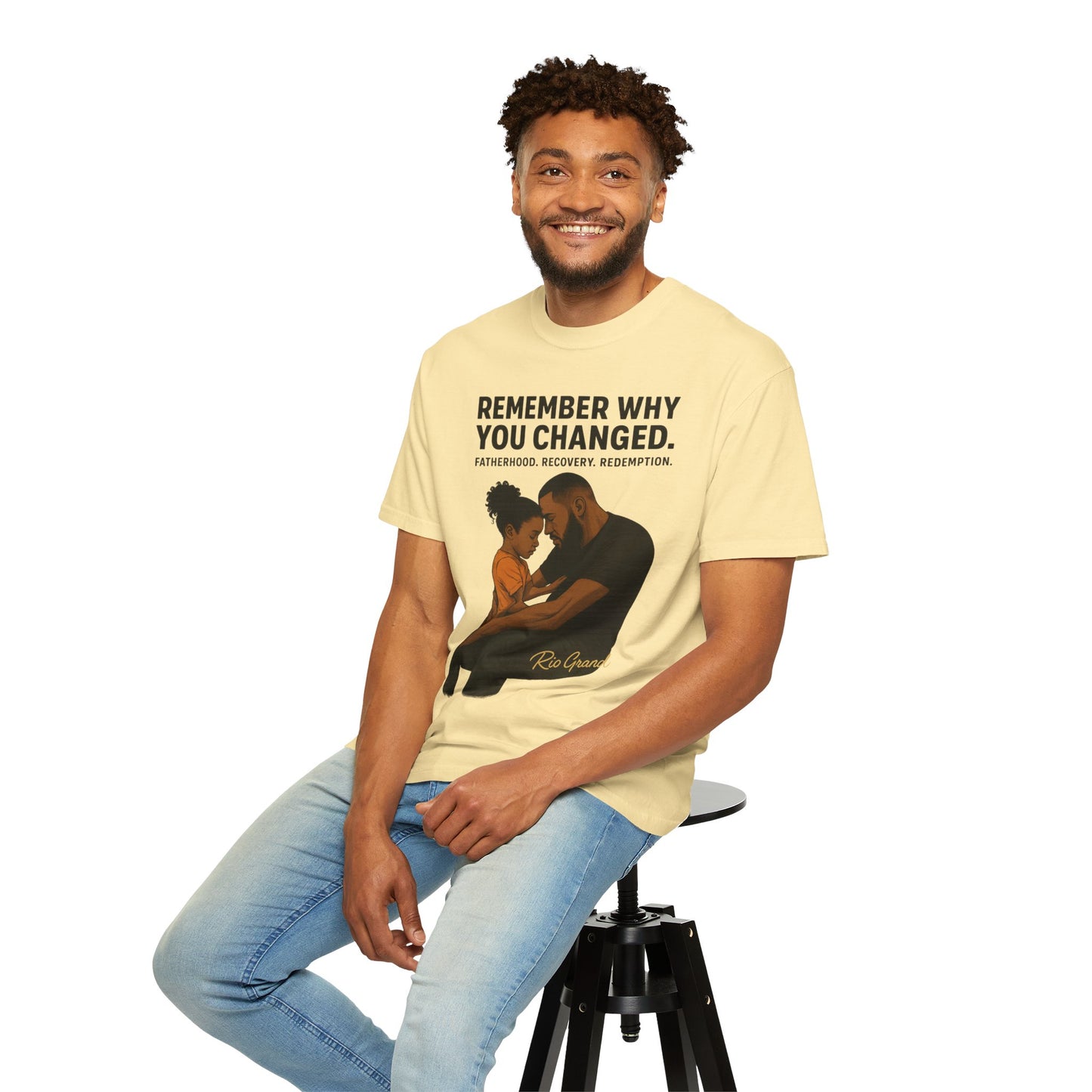 "First Hero. Forever Home." — Father & Daughter Legacy Tee