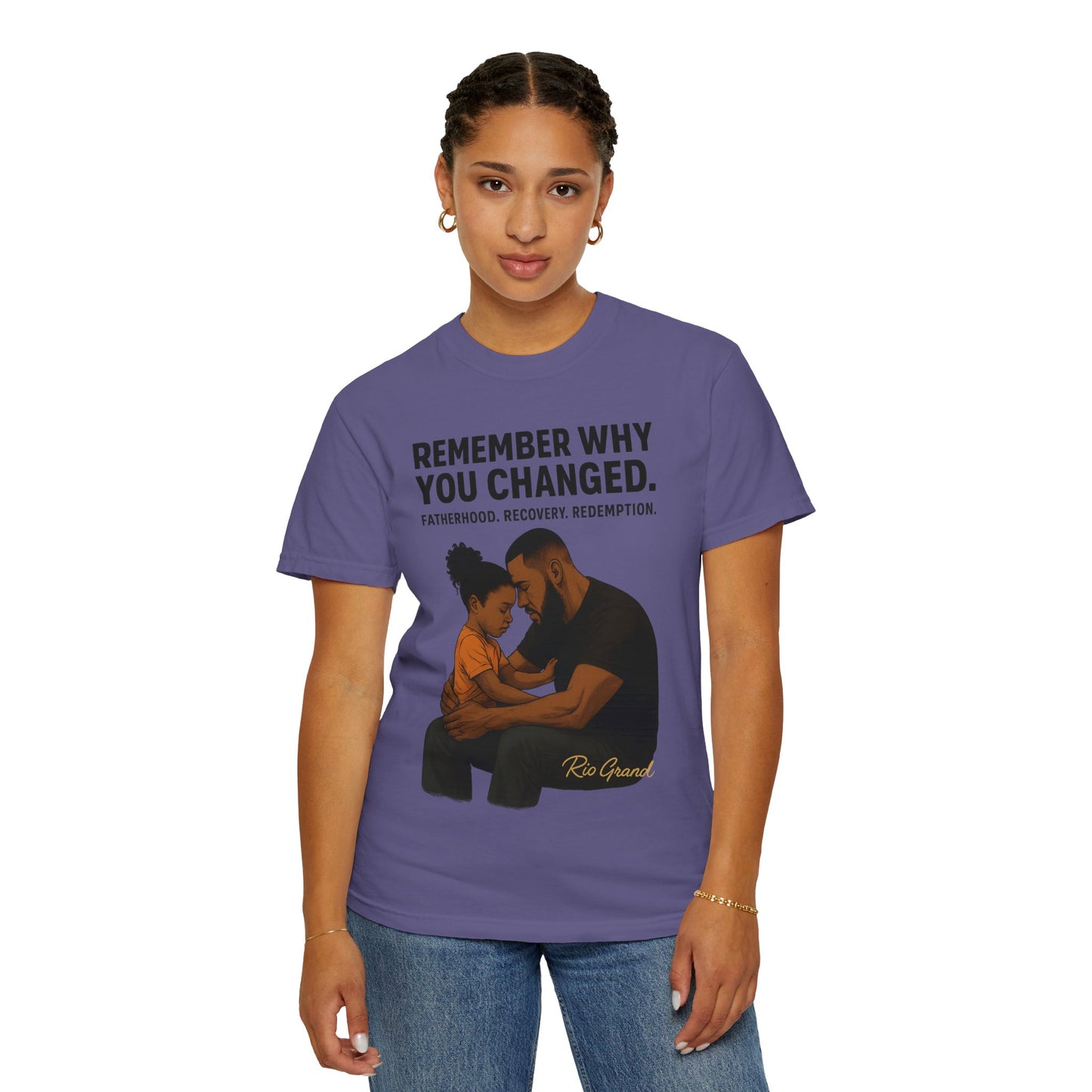 "First Hero. Forever Home." — Father & Daughter Legacy Tee